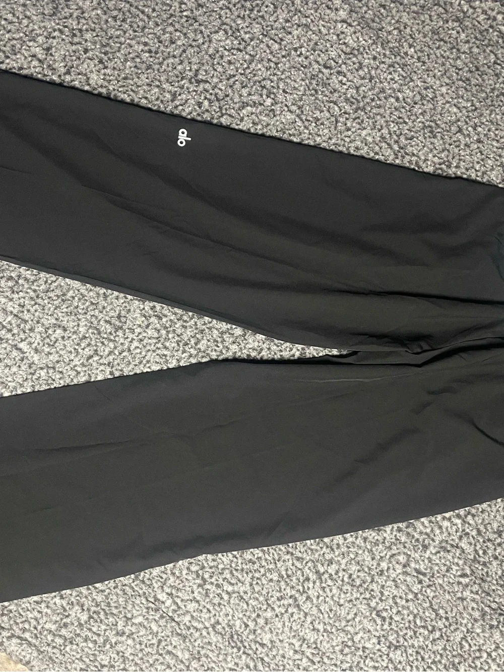 ALO Yoga Black lounge trousers